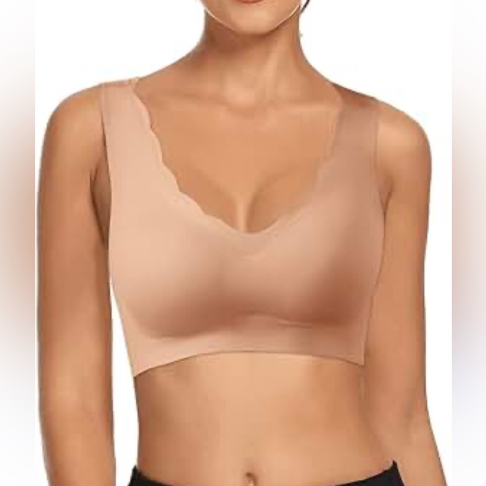 Sophie B Gold scalloped bralette - Picture 1 of 4